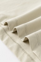 Camisetas ajustadas con logotipo personalizado liso en blanco y cuello redondo suave de 230GSM, camisetas extragrandes de algodón al por mayor para hombre