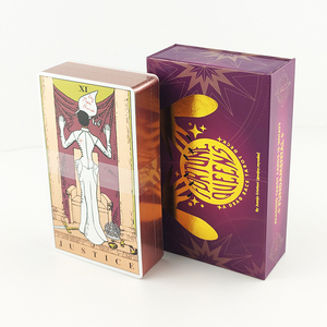 Cartes <span class=keywords><strong>Oracle</strong></span> de Luxe et de l'univers de l'astrologie, 14 pièces, différentes couleurs disponibles, bleu, rose, pour divination - Product Image 2