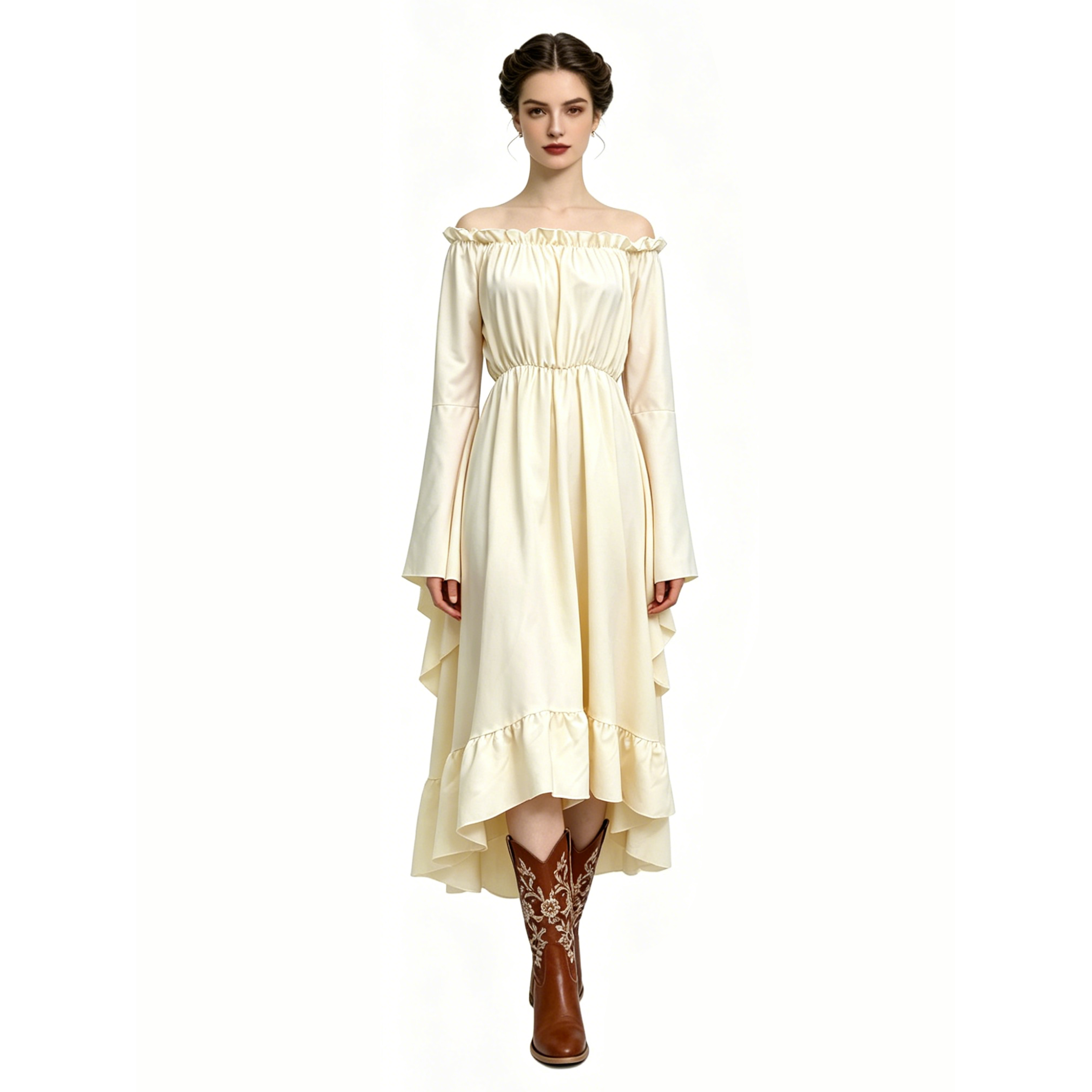 Beige [Robe simple]