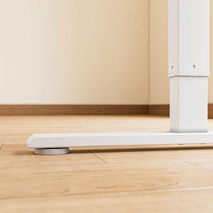 मॉड्यूलर रूपांतरण एल-आकार एर्गोनोमिक आधुनिक धातु ऊंचाई समायोज्य स्थायी डेस्क के साथ एकल मोटर स्टैंड अप डेस्क - Product Image 4