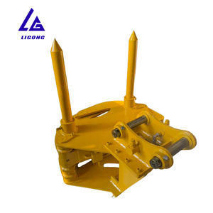 Cisaille hydraulique forestière montée sur excavatrice pour le déchiquetage et la préparation des terrains, avec une conception <span class=keywords><strong>de</strong></span> mâchoires robustes - Product Image 1