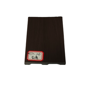 Ensemble de clôture composite Wpc Panneau de clôture de jardin composé Fanels de clôture en bois plastique Wpc modernes pour l'extérieur - Product Image 4