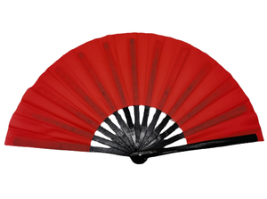 Éventails pliants décoratifs promotionnels en bambou, motif floral de Kung Fu chinois, 33 cm - Product Image 3