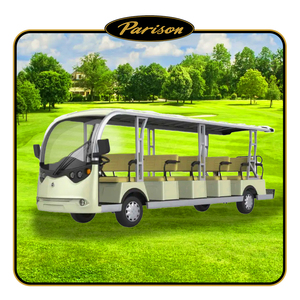 2025 elegante autobús turístico eléctrico con 17 asientos, carros de golf Parison para lugares turísticos y resorts, hoteles - Product Image 1