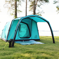 Kawagebo Kamp (KK) 13' X 10' Gonflable 12 ㎡   Tente de camping gonflable d'hiver Blowup Winter Gazebo Cube avec climatisation