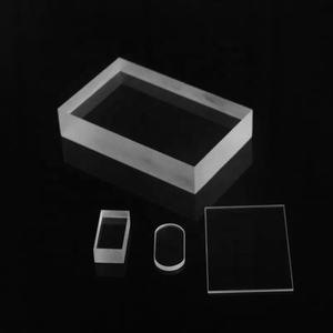 Suministro de fábrica, vidrio óptico transparente, sílice fundida, JGS3, placa de ventana óptica de vidrio de cuarzo IR - Product Image 6