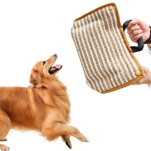 Almohada de mordida de yute con doble asa y ayuda de entrenamiento para perros, para uso transfronterizo, para Pastor Alemán y <span class=keywords><strong>Malinois</strong></span> (Modelo XD42) - Product Image 3
