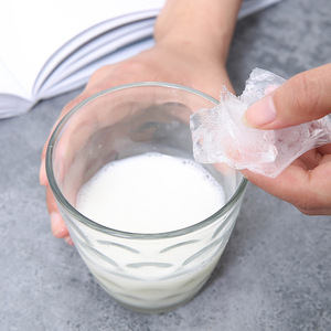 Disposable Ice Cube Packs 10 Pcs Square PVC Self Sealing For Household Use Summer Cooling - Product Image 4