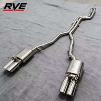 Échappement Catback RVE pour BMW Z4 E89 3.0L avec valve de silencieux, pièces de rechange pour performance automobile, acier inoxydable sablé