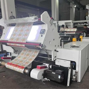 Machine de rembobinage Hongtong RHT-1300 20kw 1900X3500X2000mm entièrement automatique haute vitesse pour le traitement des films - Product Image 2