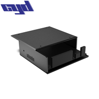 Boîtier d'équipement de serveur amplificateur en tôle de style personnalisé, nouveau modèle, 19 pouces, 1U 2U 3U 4U, châssis de montage en rack, boîtier électronique