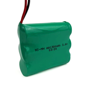 맞춤형 3.6V AA NiMH 1300mAh 충전식 배터리 팩 태양열 가로등 조경 조명에 대한 내열성 - Product Image 2