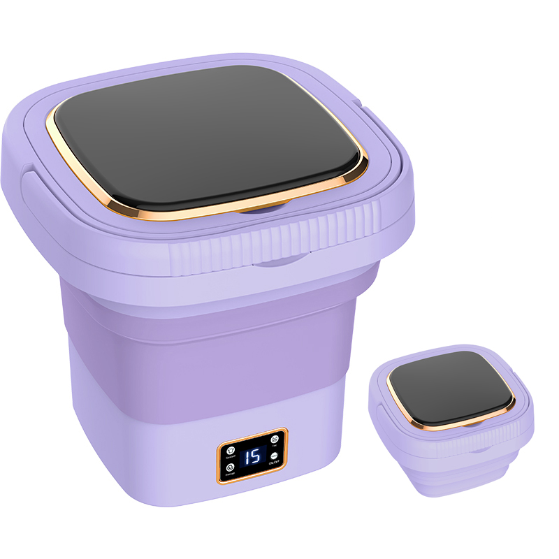 Портативная мини-складная электрическая складная стиральная машина для стиральной машины с вращением и сушкой