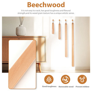 Professioneller Robuster Schuhlöffel für Reisen in 16,5/26/50/70 cm mit Holzgriff und verlängertem Stiel im Angebot - Product Image 3