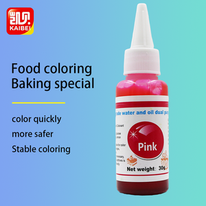 Vente d'usine 30g <span class=keywords><strong>Colorant</strong></span> <span class=keywords><strong>alimentaire</strong></span> liquide <span class=keywords><strong>rose</strong></span> Halal pour la décoration de gâteaux en emballage en bouteille - Product Image 2
