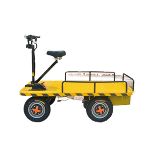 Chariot à plate-forme électrique robuste, plate-forme de chariot à roulettes - Product Image 4