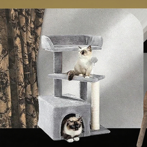 Gran oferta, torre de árbol de gato grande de lujo, madera resistente, estilo moderno, superventas, raspador de Sisal <span class=keywords><strong>para</strong></span> <span class=keywords><strong>gatos</strong></span> - Product Image 3