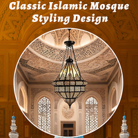 Lustre LED islamique sur mesure de grande taille pour mosquée, salle à manger et salon – Fabrication Mosque Lamp Factory