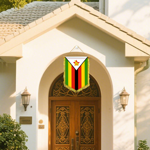 Wholesale Mini Pennant Car Flags 20x30cm Zambia Wall Decor <b>Small</b> Ornaments Hanging Digital Printing - Product Image 5