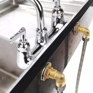 <span class=keywords><strong>2</strong></span> cái <span class=keywords><strong>1</strong></span>/<span class=keywords><strong>2</strong></span> <span class=keywords><strong>IPS</strong></span> G1/<span class=keywords><strong>2</strong></span> Angled khuỷu tay khớp thương mại vòi 90 độ khuỷu tay khớp nóng và lạnh vòi nước đầu vào khuỷu tay nối - Product Image 6