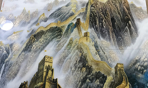 <span class=keywords><strong>Piastrelle</strong></span> 3D per Cucina e <span class=keywords><strong>Bagno</strong></span> con Motivo Montagna Lucido a Getto d'Inchiostro Decorazione Parete TV <span class=keywords><strong>Piastrelle</strong></span> in Ceramica Stampate in 3D - Product Image 5