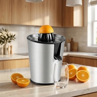 Presse-agrumes électrique 60W EL-60W 1,5L en acier inoxydable pour citrons et oranges, auto-nettoyant, pour la maison et la cuisine