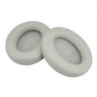 Coussinets d'oreille de remplacement pour Anker Soundcore Q11i, en cuir protéiné respirant de qualité supérieure, doux, confortables et anti-bruit