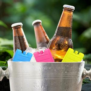 Reusable Color Customized Long Lasting Freezer for Lunch <b>Box</b> <b>Cooler</b> Bag 70ml Square <b>Ice</b> Brick - Product Image 5