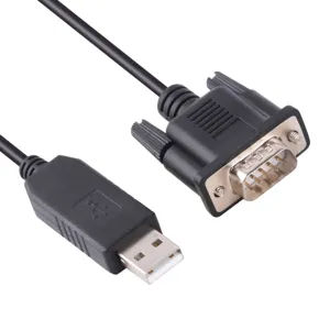 USB RS232 CAT Fernbedienung Kabel, USB RS232 Seriell zu DB9 Stecker Kabel für AOR AR-2500 AR-3030 AR-5000 AR-8600