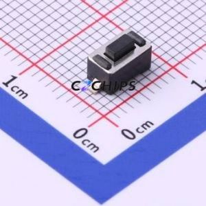 TS-1101S-A-A-B-B-A Tactile Switch SMD,6x3.5mm Switch Single Pole Single Throw Rectangle Button 1N Vertical Mount - Product Image 1