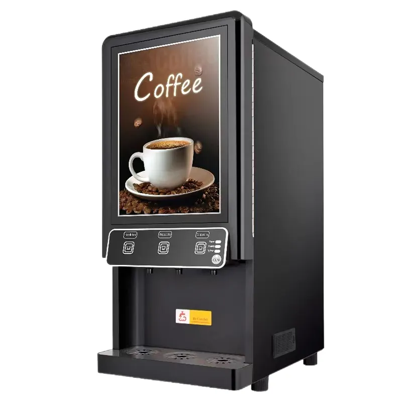 1600W Slimme Instant Vending 3 Type Drank Automatische Koffie Commercia Machine Voor Gebruik Op Kantoor