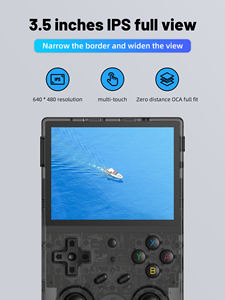 Qbuy <span class=keywords><strong>Anbernic</strong></span> <span class=keywords><strong>RG353V</strong></span> Console de Jeux Portable 64 Go Écran Tactile 3,5 Pouces 3200 mAh Système Double Android et Linux Résolution 640*480 - Product Image 4