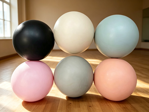 Set di Accessori Certificati per Yoga e Pilates: Tappetino Yoga in Silicone, Manubri, Anelli, Cerchio Pilates, Mini Palla, Fasce in Tessuto per Studio - Product Image 6