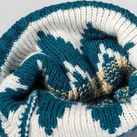 Fabrication de chapeaux tricotés de créateur Pom Pom Sport Logo brodé Golf Bobble Hat Bonnet personnalisé en tricot Tuque personnalisé Bonnet d'hiver