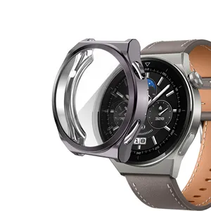Mode 43Mm 46Mm Tpu Beschermende Smart Horloge Cover Screen Protector Case Voor Huawei GT3 Pro