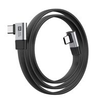 Câble Type-C haute vitesse 80 Gbps, charge rapide 240W, transmission vidéo 8K, conducteur en cuivre pour cartes graphiques de jeu, docks et VR