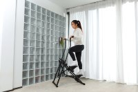 Nueva Versión de Máquina de Escalada Vertical Plegable para Gimnasio en Casa, Escaladora Metálica, Equipo de Ejercicio para Uso Doméstico