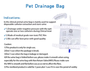 Rumah Sakit PVC hewan peliharaan PE PP PES plastik perlengkapan medis polimer 150ml kantong urin kateter drainase <span class=keywords><strong>Syringes</strong></span> medis lainnya - Product Image 2