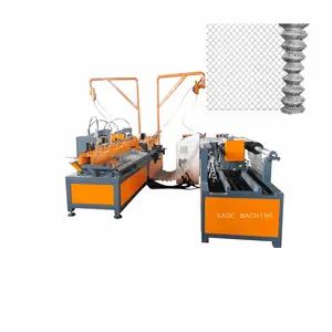 Most Efficiency Chain Link Wire Fence Making Machine high speed