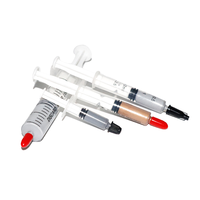 Graisse thermique conductrice en silicone à faible résistance thermique et bonne isolation, en conserve, 3 W/m.K