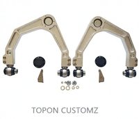 Bras de suspension supérieur avant en aluminium 6061 T6 usiné CNC, taille personnalisable, pour camion routier, performance, finition brute/anodisée