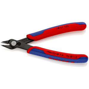 KNIPEX 78 61 125 SB อิเล็กทรอนิกส์ ซุปเปอร์ ไนป์สพร้อมด้ามจับหลายส่วนประกอบขัดเงา 125 มม. - Product Image 2