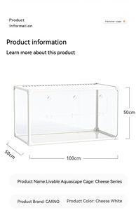 Usine en gros plus récent respirant Transparent pas cher 120cm Hamster <span class=keywords><strong>Cage</strong></span> - Product Image 2