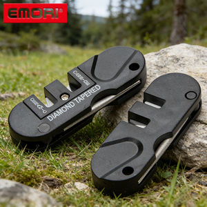 Nouvel affûteur de couteaux multifonctionnel pliable en céramique de tungstène avec fentes de meulage grossier et fin multi-angles - Product Image 5