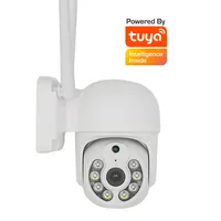 Tuya — caméra de surveillance extérieure ptz ip wifi hd 1080p, dispositif de sécurité domestique sans fil, 1 pouce, étanche, pour la maison, Tuya Smart