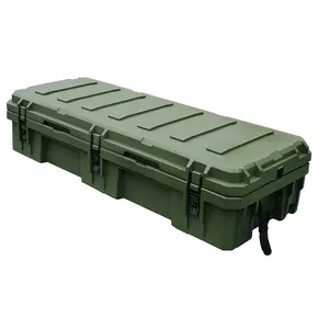 Outdoor large plastic toolbox storage box Waterproof storage box For Camping Off-road