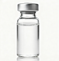 Ampoule en verre ambré transparent de haute qualité, cylindrique, avec bouchon en caoutchouc, pour huile essentielle, disponible en 5 ml, 10 ml, 15 ml, 20 ml, 30 ml, 50 ml, 60 ml.