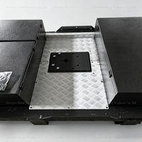 Remorque de signalisation routière mobile à énergie solaire en aluminium, portable, temporaire, pour la sécurité routière, contrôle du trafic autoroutier