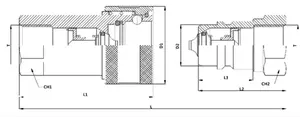 ISO5675 BSP 1/2 "Тракторная БЫСТРОРАЗЪЕМНАЯ муфта, гидравлические шланги, фитинги для труб