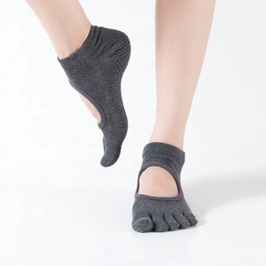 Professionnel Antidérapant Antidérapant <span class=keywords><strong>Collant</strong></span> Pinces Chaussettes Confortable Respirant Pilates Barre de Danse Chaussettes De Yoga pour Femmes Hommes - Product Image 2